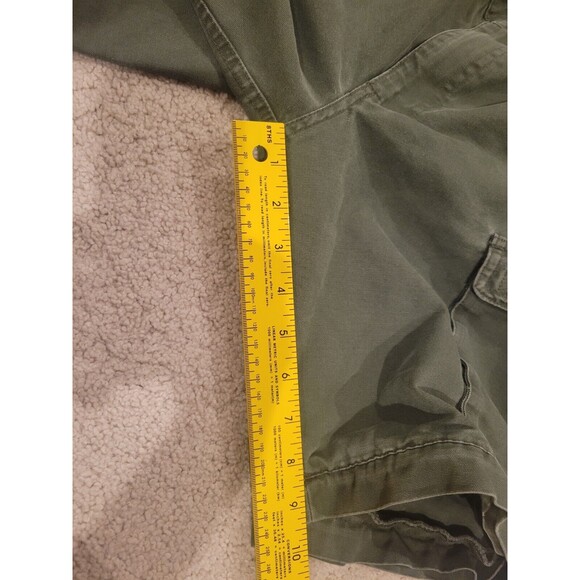 BSA Boy Scout Of America Uniform Shorts Canvas Olive Green Youth Size 10 - Picture 6 of 9